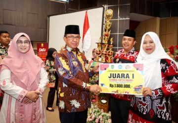 Baik Untuk Bantu Turunkan Stunting, Bupati Inhil HM WARDAN Apresiasi Lomba Cipta Menu Tahun 2023, Tanah Merah Raih Juara