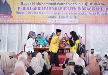 Tingkatkan Kualitas Mengajar, Bupati Inhil HM WARDAN Buka Workshop GURAME dan Datangkan Motivator Kondang
