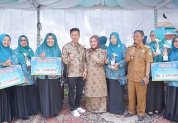 Diikuti Seluruh TP PKK Kecamatan, Bupati Rohil Buka Lomba Memasak Serba Ikan