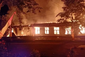 Polisi Selidiki Terbakarnya Kantor Kemenag Jayapura