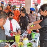 Polres Bengkalis Musnahkan 37,8 Kg,17.562 Butir Pil Ekstasi dan Pil Happy Five Sebanyak 7.000 Butir