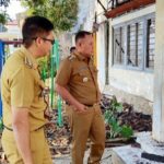 Paska Terbakar, Bupati Lamsel Tinjau Rumah Dinas Camat Penengahan