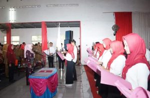 Bunda Genre Lamsel Lantik Duta Genre Kecamatan Katibung