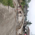 Jalan Penghubung Indragiri Hilir dan Indragiri Hulu Longsor Desa Pekan Tua Kecamatan Lempas Indragiri Hilir