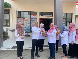 Dukung Tekan Inflasi, Dinkes Muba Panen Cabai di Perkarangan Kantor