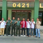 Jalin Sinergitas, Kepengurusan IWO-I Lamsel Audiensi Bersama Kodim 0421/LS