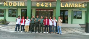 Jalin Sinergitas, Kepengurusan IWO-I Lamsel Audiensi Bersama Kodim 0421/LS