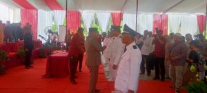 Bupati Lampung Selatan Resmi Lantik 5 Jaro Terpilih di Kecamatan Penengahan