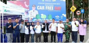 Untuk MeningkatKan Ekonomi Kerakyatan, Car Free Day Dihadiri Ribuan Masyarakat Indragiri Hulu