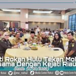 Bupati Rohul H.Sukiman Hadiri dan Teken MOU Bersama Kejati Riau