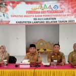 Dinas PMD Lamsel Berikan Pembinaan Pengawasan Pada BPD se-Kecamatan Ketapang