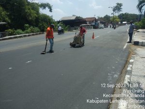 Jalan Dalam Kota Kalianda Sudah Mulus, Warga Ucapkan Terima Kasih Pada Bupati Nanang Ermanto