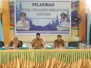 Tingkatkan Kapasitas RT dan RK Bupati Alfedri Harap Pelayanan Publik Lebih Baik