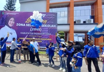 Ciptakan Rasa Aman Terhadap Anak Sekolah,  Sekda Launching Zoss Indragiri Hulu Tahun 2023 