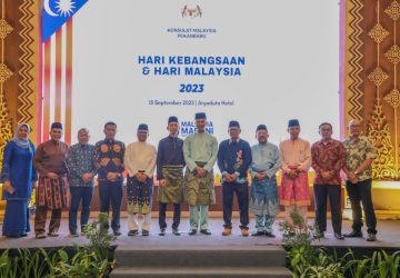Bupati Bengkalis Hadiri Perayaan Hari Kebangsaan Malaysia ke-66 dan Sambutan Hari Malaysia Tahun 2023