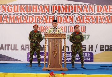 Hadir Pengukuran Pengurus Pimpinan Daerah Muhammadiyah Siak, Alfedri Ucapkan Selamat