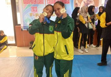 Dua Atlet Cabor Gulat Muba Kembali Peroleh Emas di Porprov Sumsel XIV