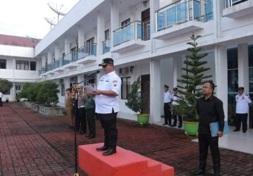 Wawako Gunungsitoli Sowa’a Laoli Bertindak Sebagai Inspektur Upacara Harhubnas Tahun 2023