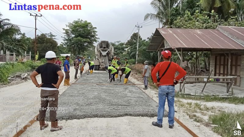 Pemkab Bengkalis Berhasil Terima Dana Infrastruktur Melalui Program Inpres di Pulau Rupat Rp.60 Miliar
