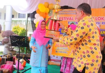 PKK Kabupaten Siak Juara 1 Lomba Cipta Menu