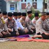 Polres Muara Enim Mengadakan Sholat Istisqa Untuk Memohon Turunnya Hujan