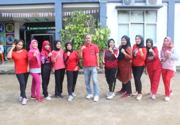 Jaga Gaya Hidup Sehat, Dinkominfo Muba Rutin Gelar Senam Pagi Bersama