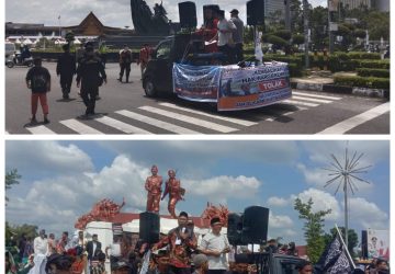 Aksi Damai GMMK Minta Relokasi Rempang-Galang Distop