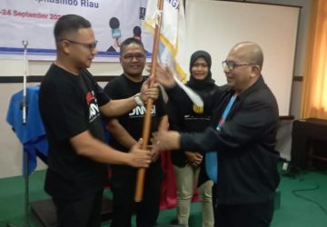 Hotli Maruli Sirait Resmi Dikukuhkan Sebagai Ketua JMSI Inhu Periode 2023-2027
