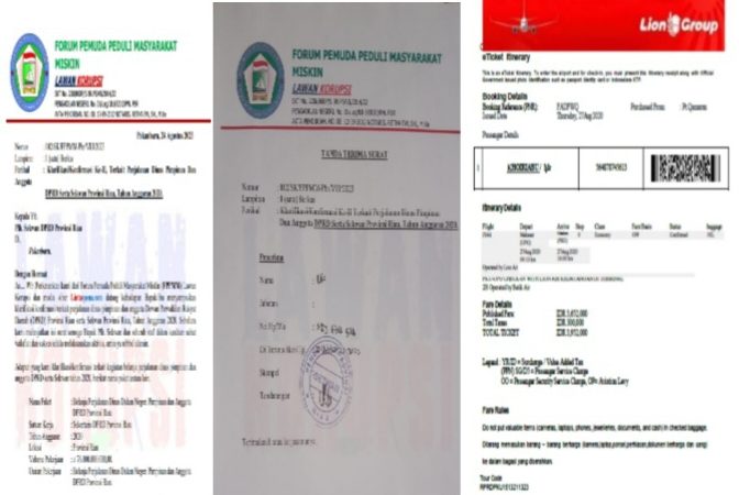 LSM Segera Laporkan Dugaan Perjalanan Dinas Fiktif di DPRD Riau ke KPK