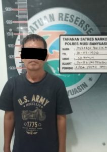 Satres Nakoba Polres Muba Ringkus Pengedar Narkoba di Lawang Wetan