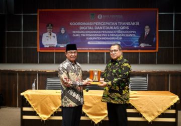 Bupati Inhil HM Wardan Apresiasi Program BI Dalam Percepatan Transaksi Digital Melalui Metode Qris