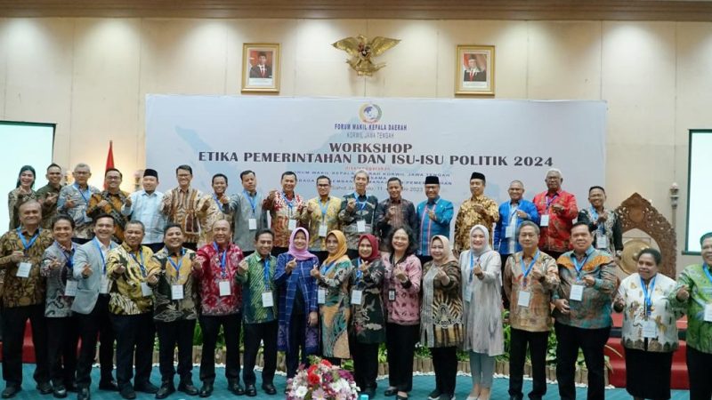 Wakil Bupati Rokan Hilir Hadiri Kegiatan Workshop Etika Pemerintahan dan Isu-Isu Politik 2024 di Kota Solo Jawa Tengah