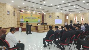 Sekda Rohil Lantik Puluhan Pejabat di Lingkungan Pemerintah Kabupaten Rokan Hilir