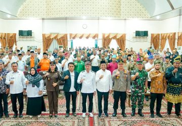 Deklarasi Damai Pemilu Tahun 2024, Bupati Rohil Ajak Seluruh Lapisan Saling Bersinergi