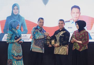 Suasana Hangat Begitu Terasa Dalam Pisah Sambut Kadispers Lanud Roesmin Nurjadin di Kediaman Wako Pekanbaru
