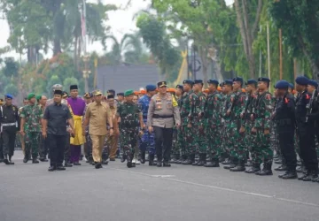 Gubernur Riau Apresiasi Persiapan Polda Riau Amankan Pemilu