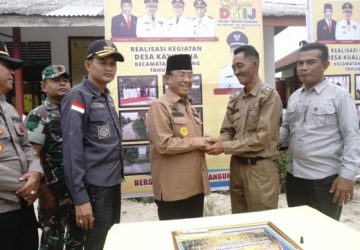 Bupati Inhil HM Wardan Resmikan Gebyar DMIJ Plus Terintegrasi se-Kecamatan Keritang Untuk Tahun Anggaran 2022