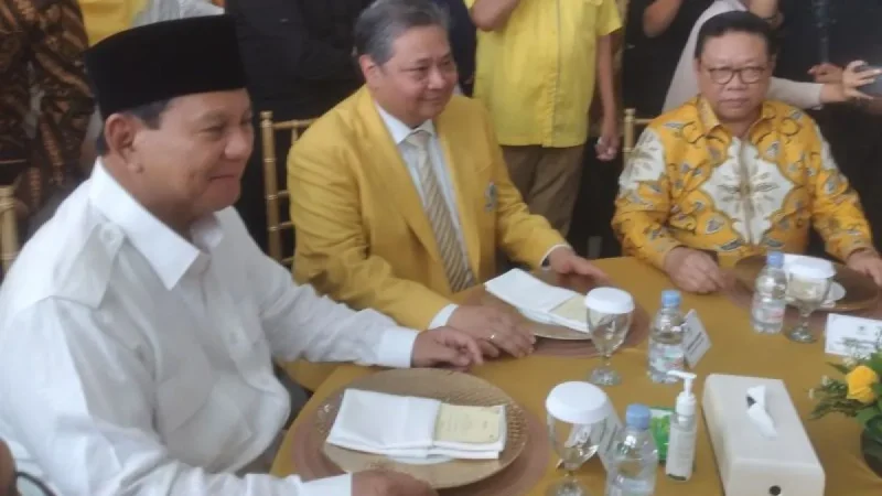 Prabowo Subianto Hadiri Syukuran HUT ke-59 Partai Golkar