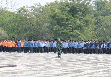 Bupati Alfedri Sebagai Inspektur Upacara Pada Peringati Hari Kesaktian Pancasila