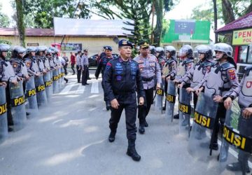 Kapolda Sumut Instruksikan Personel Polres Nias dan Personel Polres Nias Selatan Berantas Narkoba dan Sukseskan Pemilu 2024