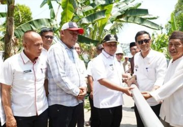 Warga Masyarakat Huntap Rajabasa Ucapkan Terima Kasih Kepada Bupati Nanang Ermanto