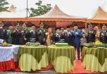 Peringatan HUT ke-78 TNI di Kodim Bengkalis, Bupati Kasmarni, Teruslah Menjadi Patriot Tangguh