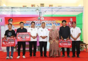 DKLS Lampung Selatan Gelar Teater Bertajuk Bintang Pudar di Gelap Pantai