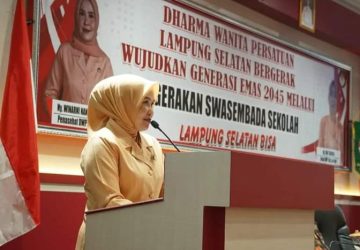 Wujudkan Generasi Emas 2024 Melalui Gerakan Swasembada Sekolah, DWP Lamsel Gelar Seminar