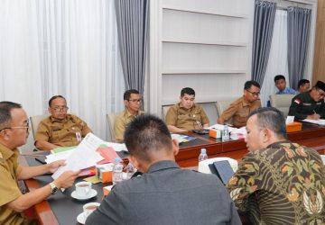 Pimpin Rapat Persiapan Pemilukada Serentak 2024, Pj Bupati Kampar Harapkan Pemilukada Berjalan Lancar dan Sukses
