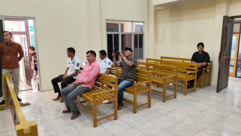 Sidang Pembuktian Penganiayaan Wartawan oleh Kepala Desa Way Nipah Digelar