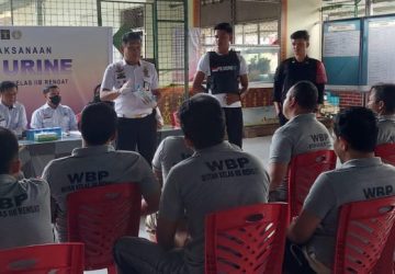 Rutan Kelas ll B Rengat Komitmen Cegah Narkoba, Akan Dilakukan Tes Urine 