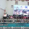 Rapat Paripurna DPRD Rokan Hulu Dalam Rangka HUT Rokan Hulu ke-24 Tahun 2023