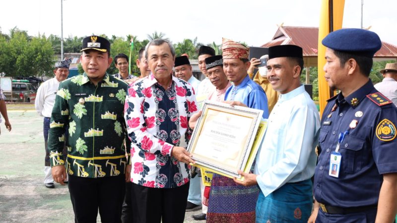 Hut Siak ke-24, 122 Kampung Terima Kado Terindah Dari Gubernur Riau