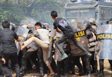 Amankan Pemilu 2024, Polres Muara Enim Gelar Simulasi Sispamkota